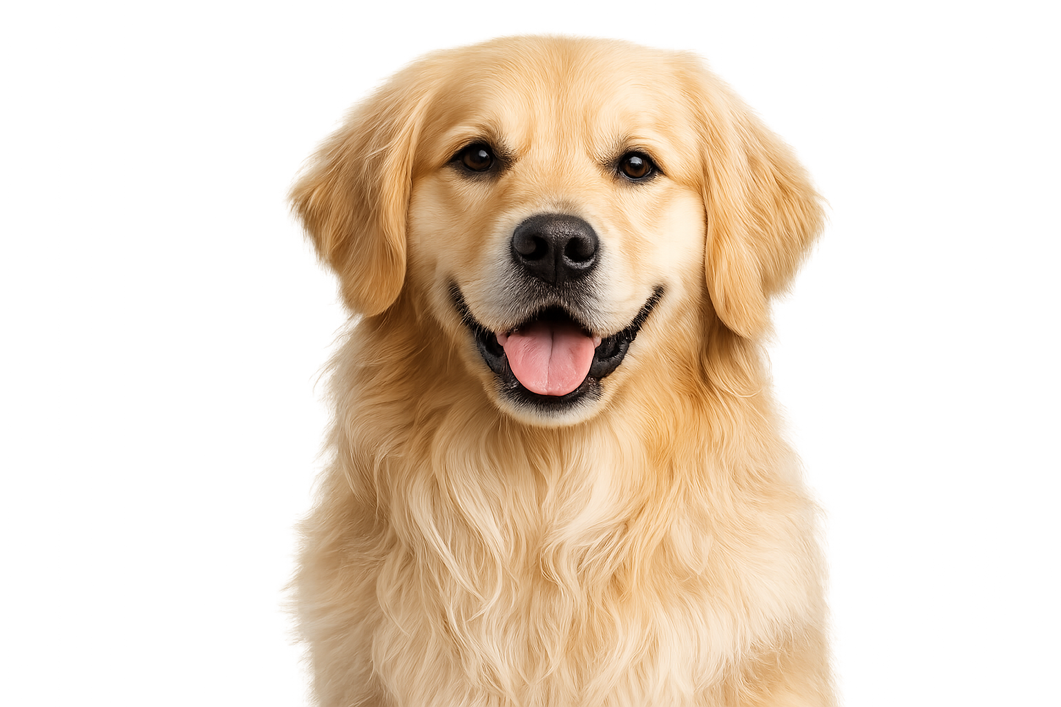 Cão com pelagem nutrida pelo protocolo Nutrição